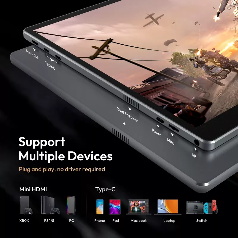 Niyə iş və səyahət üçün 16 düymlük 1200p portativ monitor seçməlisiniz?